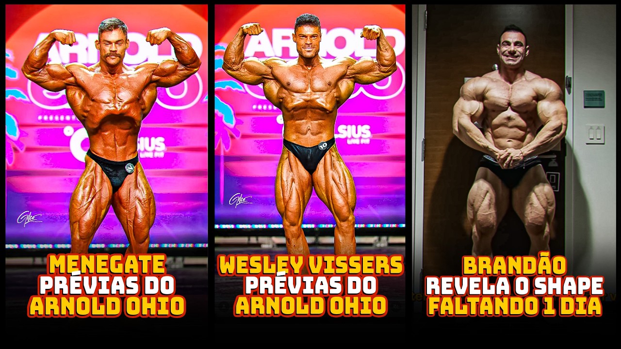 Matheus Menegate VS Wesley Vissers | BRIGA PELO TOP 1 do Arnold Classic Ohio 2026