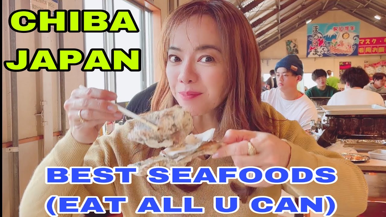 BEST SEAFOODS EAT ALL U CAN in CHIBA JAPAN