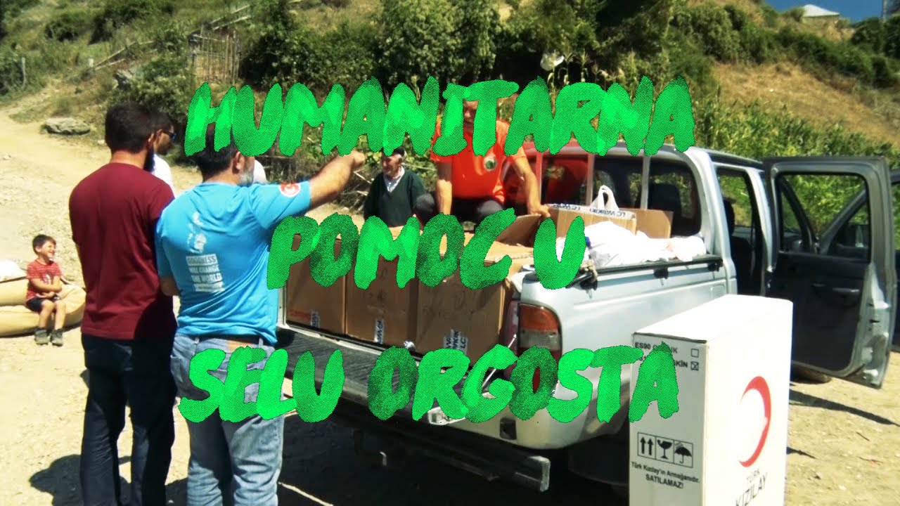 HUMANITARNA POMOC U ORGOSTA