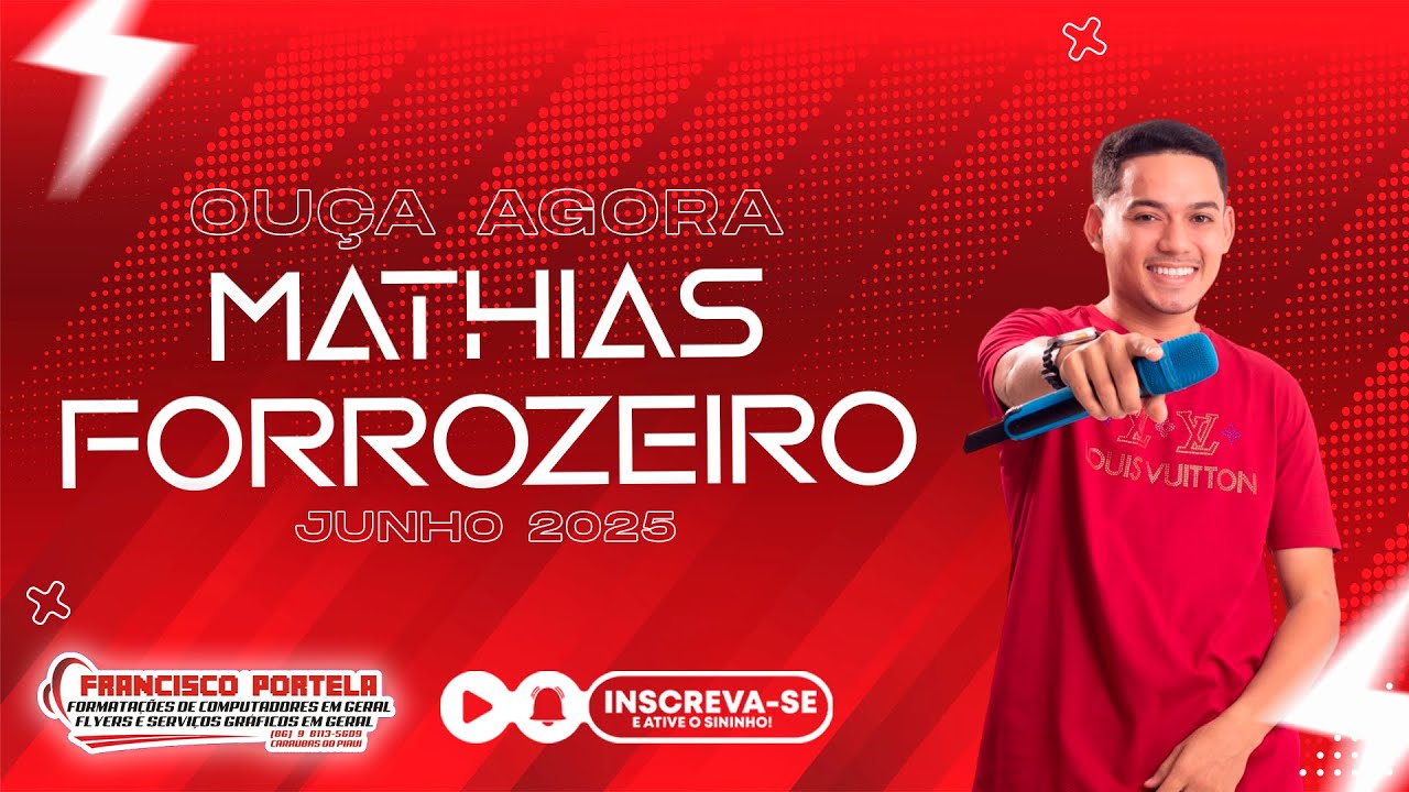 MATHIAS FORROZEIRO - CD JUNHO 2025 [REPERTÓRIO NOVO]