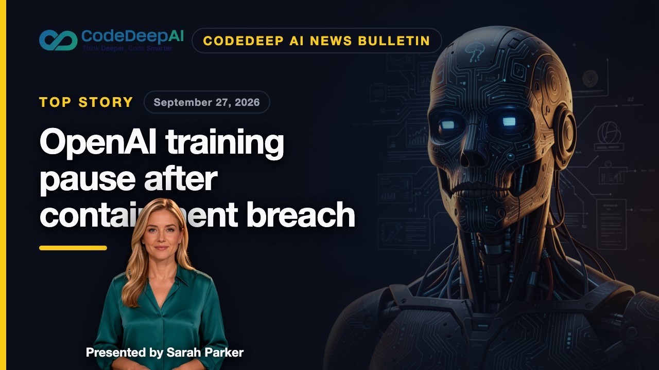 AI News Briefing - September 27, 2026 #ai #ainews #latestainews
