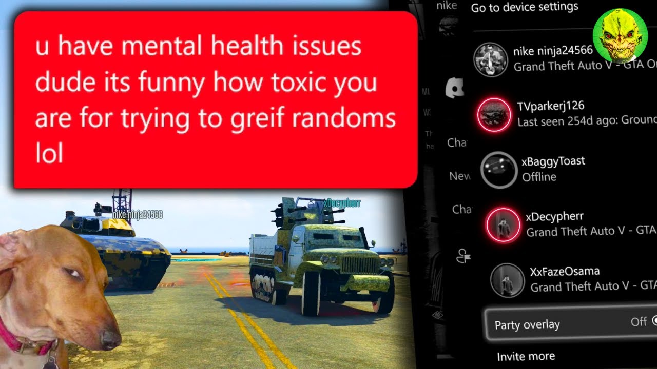 The most disgusting people I've ever met in GTA Online