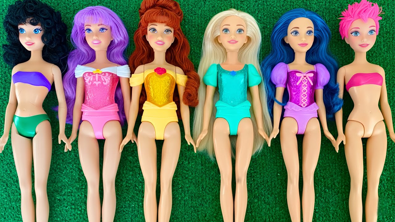 Cute Miniatures Disney Princess Frozen ELSA & Annall! elsa satisfying unboxing