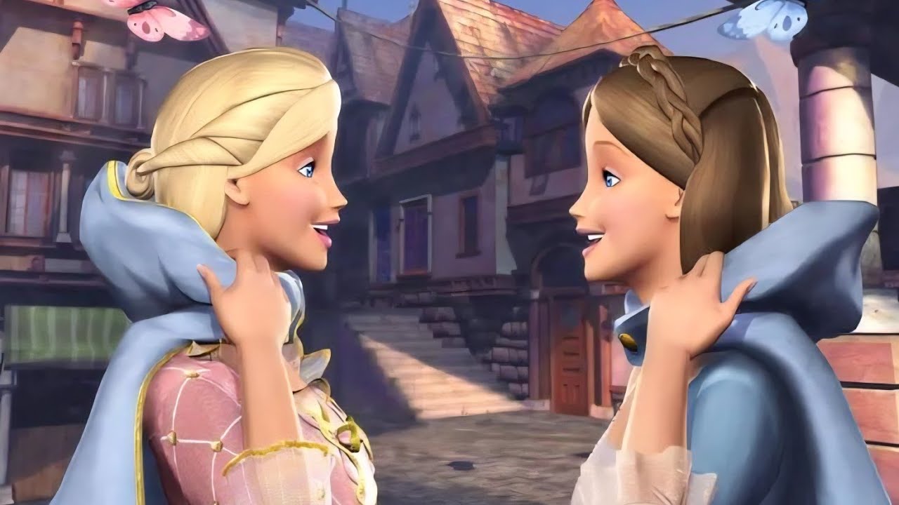 ​لو فاكر الفيلم ده فإنت عشت طفولة أساطير! | ملخص فيلم باربي الأميرة والفقيرة 👸✨