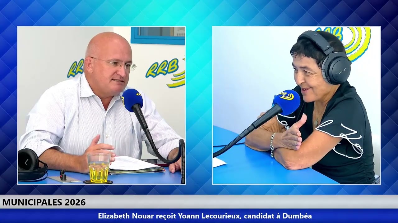 Yoann Lecourieux, maire sortant de Dumbéa