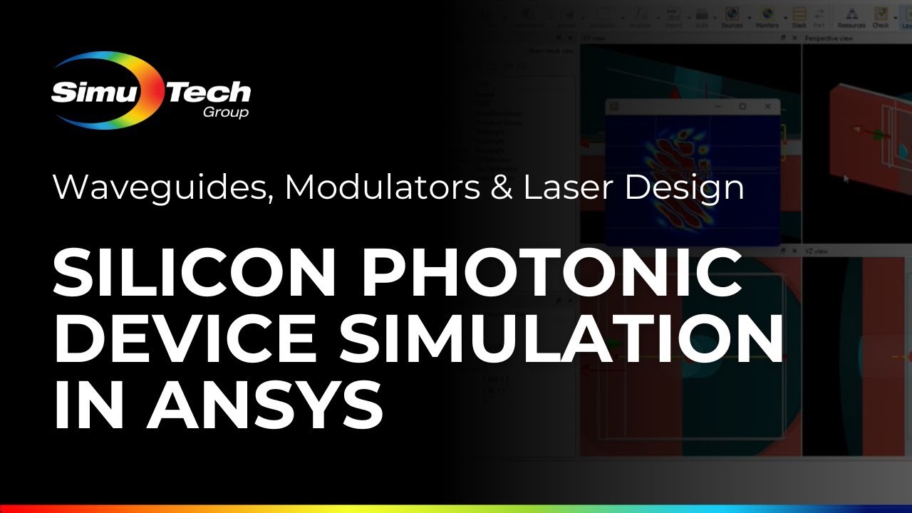 Моделирование кремниевых фотонных устройств в Ansys | Волноводы, модуляторы и проектирование лазеров