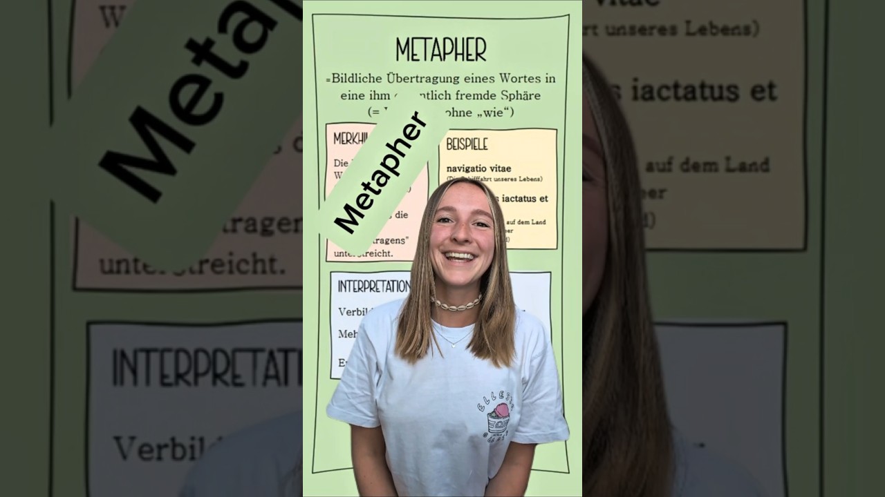 Die Metapher - Stilmittel deuten und interpretieren (Latein/Deutsch)