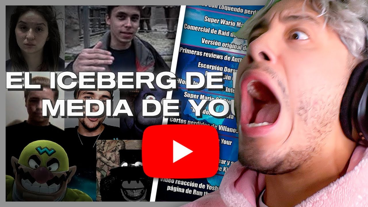 EL LOST MEDIA en YOUTUBE ES INQUIETANTE 😱 - MAAW reacciona al iceberg del lost media en yt