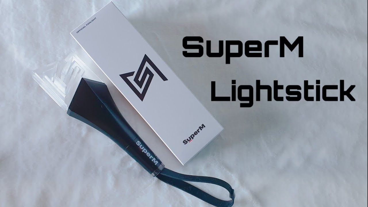 Super M Official Lightstick Unboxing