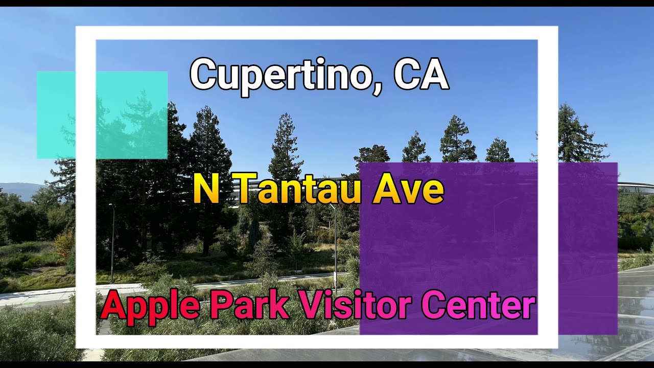 Apple Park Visitor Center @ N Tantau Ave | Cupertino CA | Cellular Speed Test AT&T T-Mobile Verizon