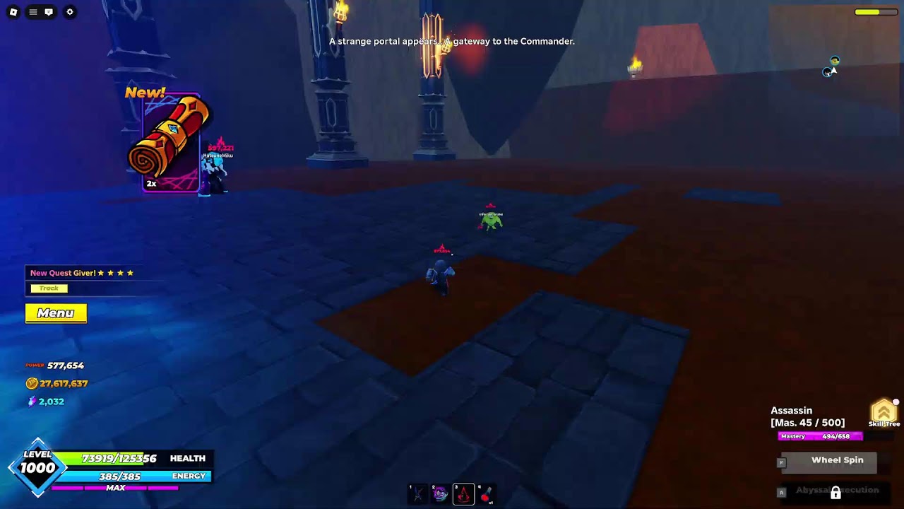 [Roblox] Solo Hunters Igris Respawn Grind