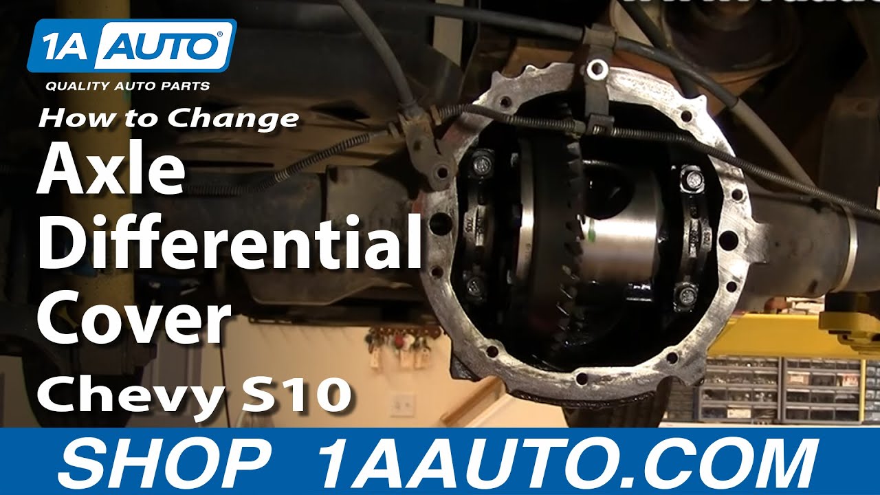 How to Replace Differential Cover with Gasket 94-04 Chevy S10 Pickup