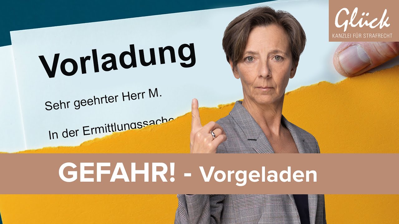 Vorladung bei der Polizei I Was soll ich tun? I Was sind meine Rechte? I Was sind meine Pflichten?