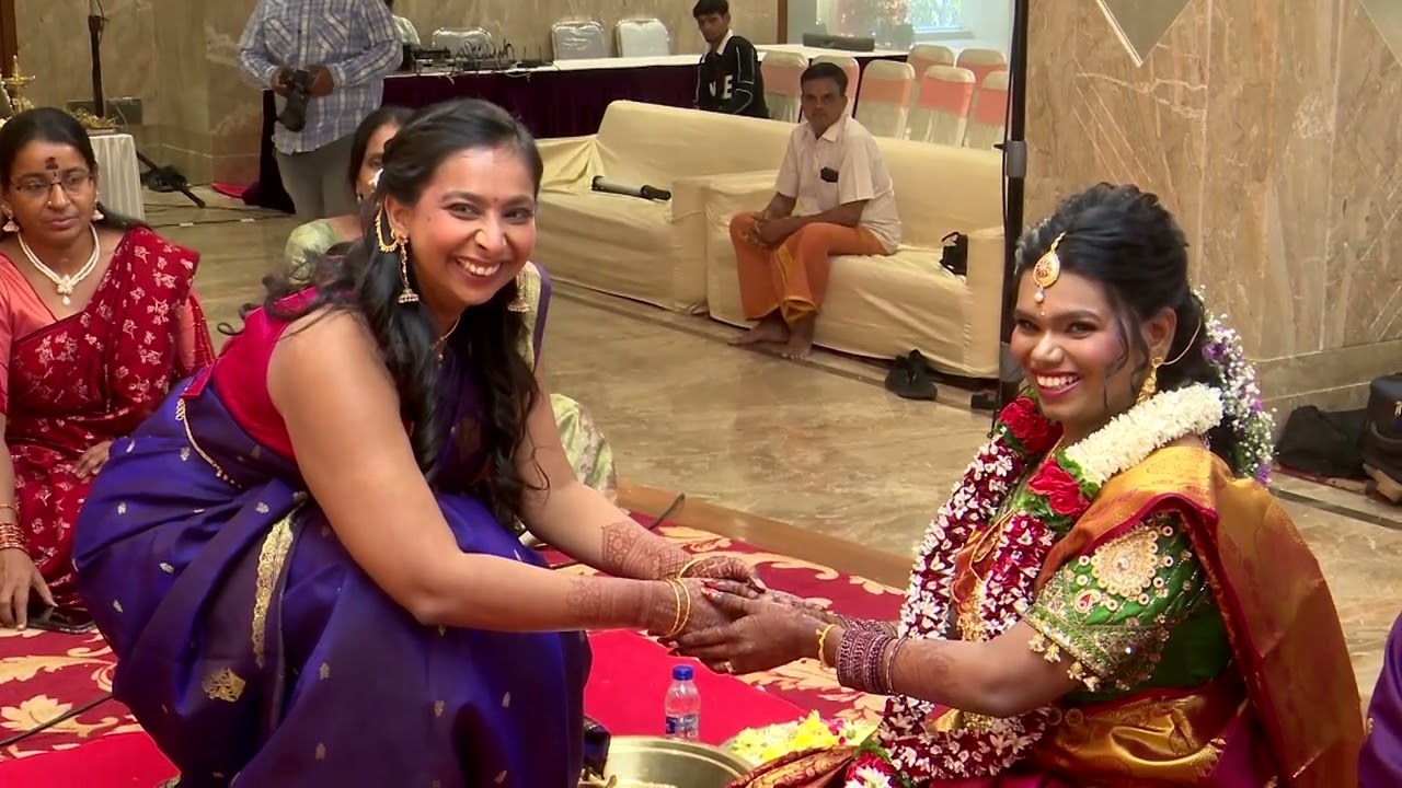 Tamil Engagement Highlights  | நிச்சயதார்த்த விழா | : Sriram ❤️ Nethra