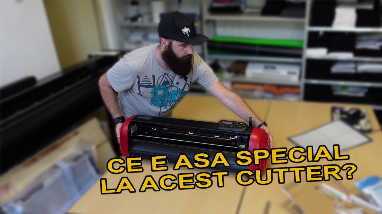 De ce ne-am cumparat inca un cutter plotter? Unboxing Secabo C60 IV