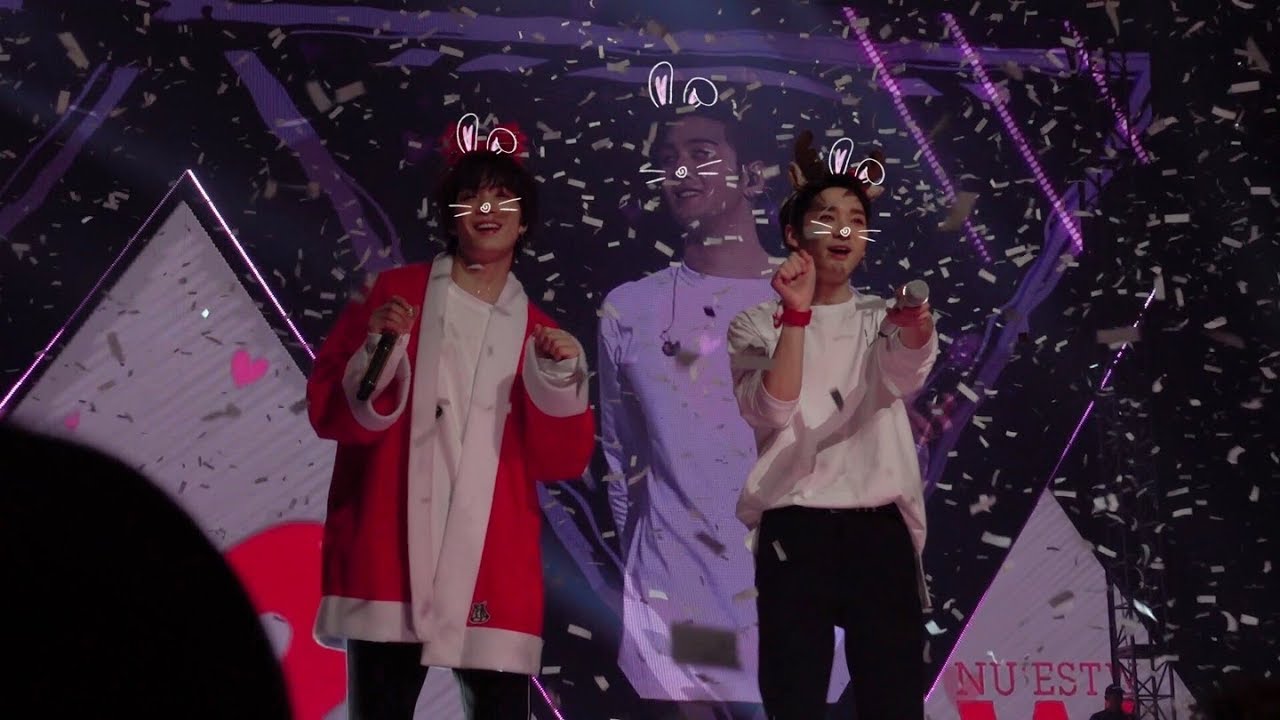 [HD] 181216 NUEST W 'FINAL' CONCERT  ylenoL / Hey, LOVE - Aaron Kwak focus (곽아론)