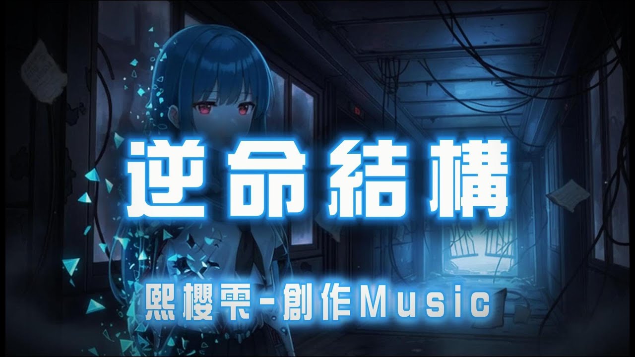 熙櫻雫🎧逆命結構：即使不存在也不願被安排 (中文字幕・創作歌曲) #虛擬歌姬 #勵志 #逆命