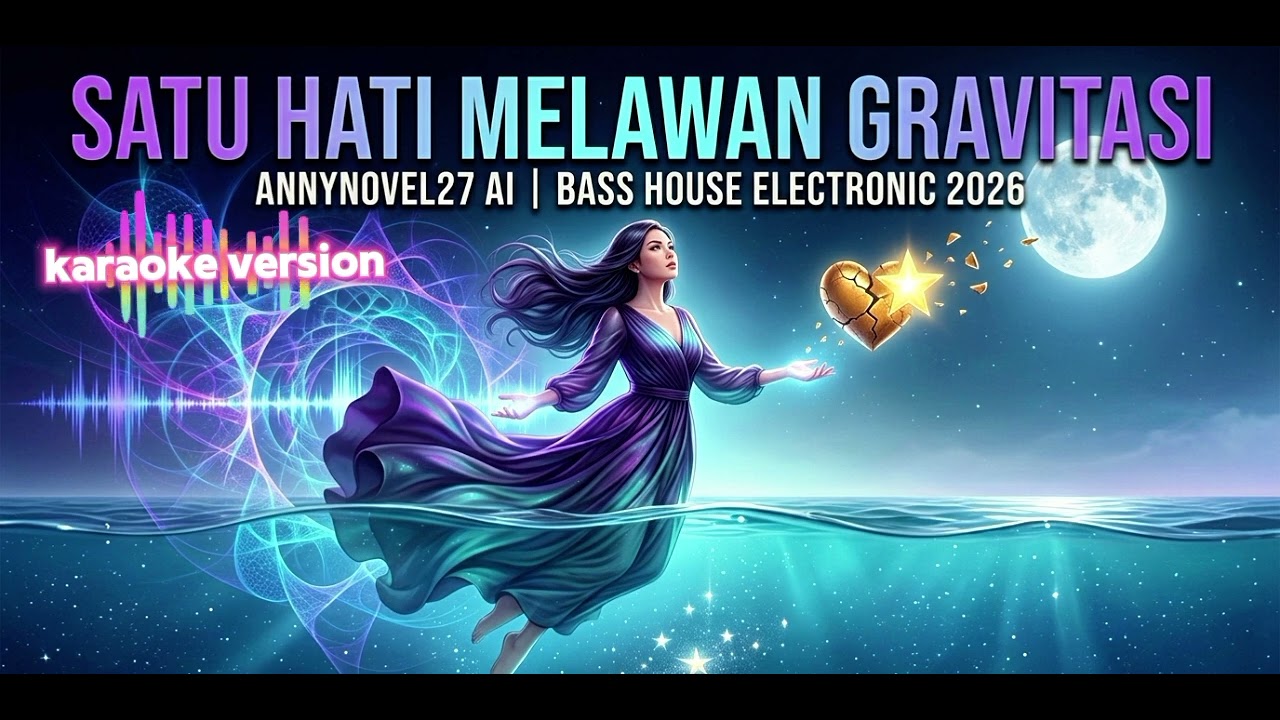 KARAOKE: Satu Hati Melawan Gravitasi - Annynovel27 Ai | Bass House Beat