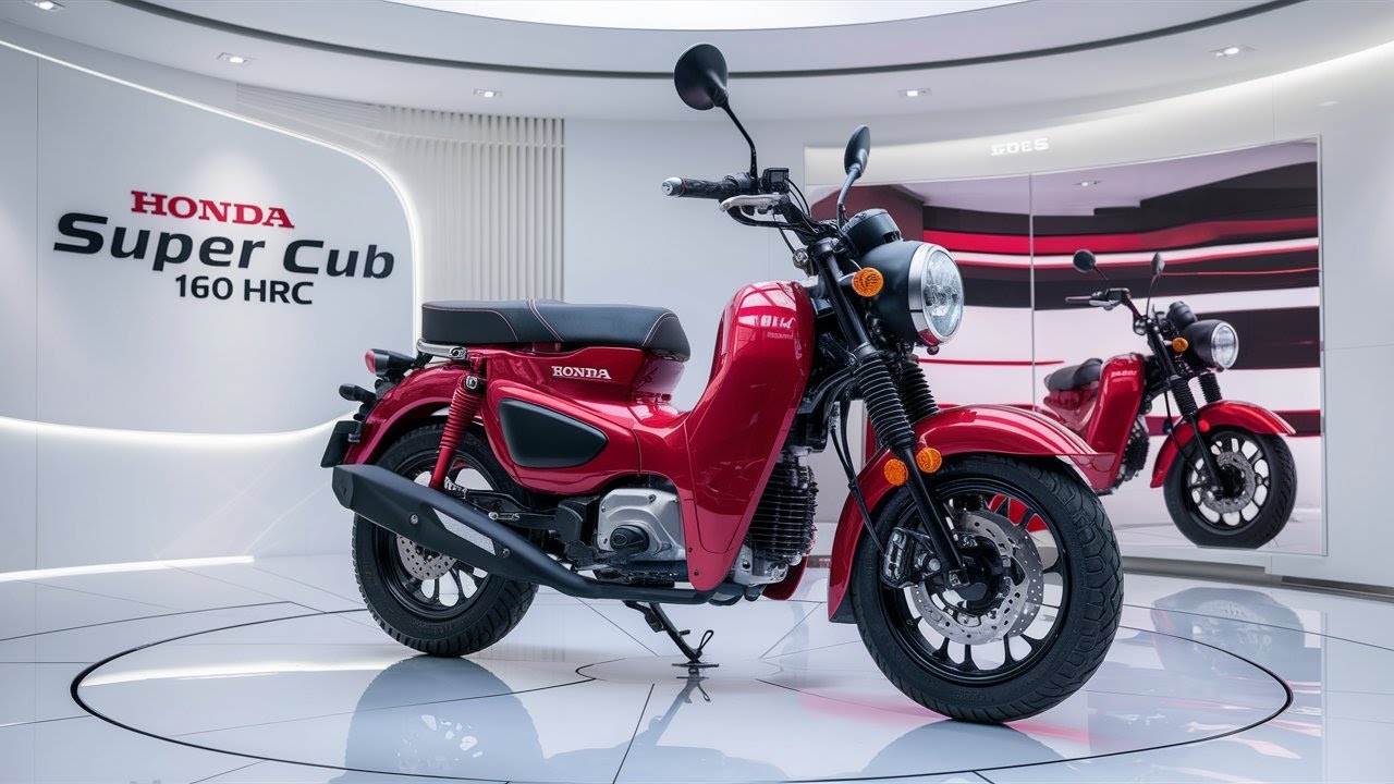 Finally Revealed 2026 Honda Super Cub 160 HRC is a Street Legal Race Machine!