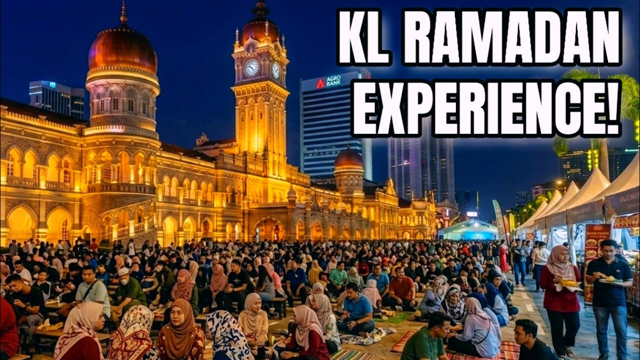 INSANE Ramadan Nights in Kuala Lumpur 🇲🇾🔥 Massive Iftar Crowd After KL’s Makeover