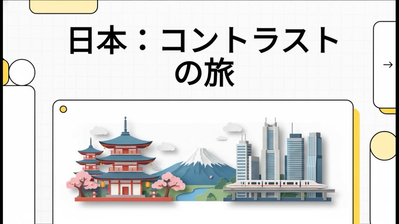 309月#日本:コントラストの旅