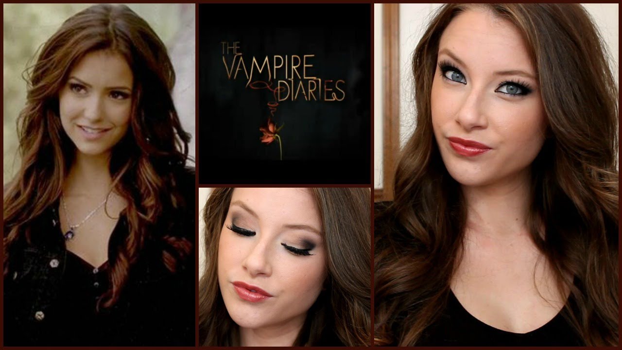 The Vampire Diaries- Katherine Pierce Makeup & Hair Tutorial!