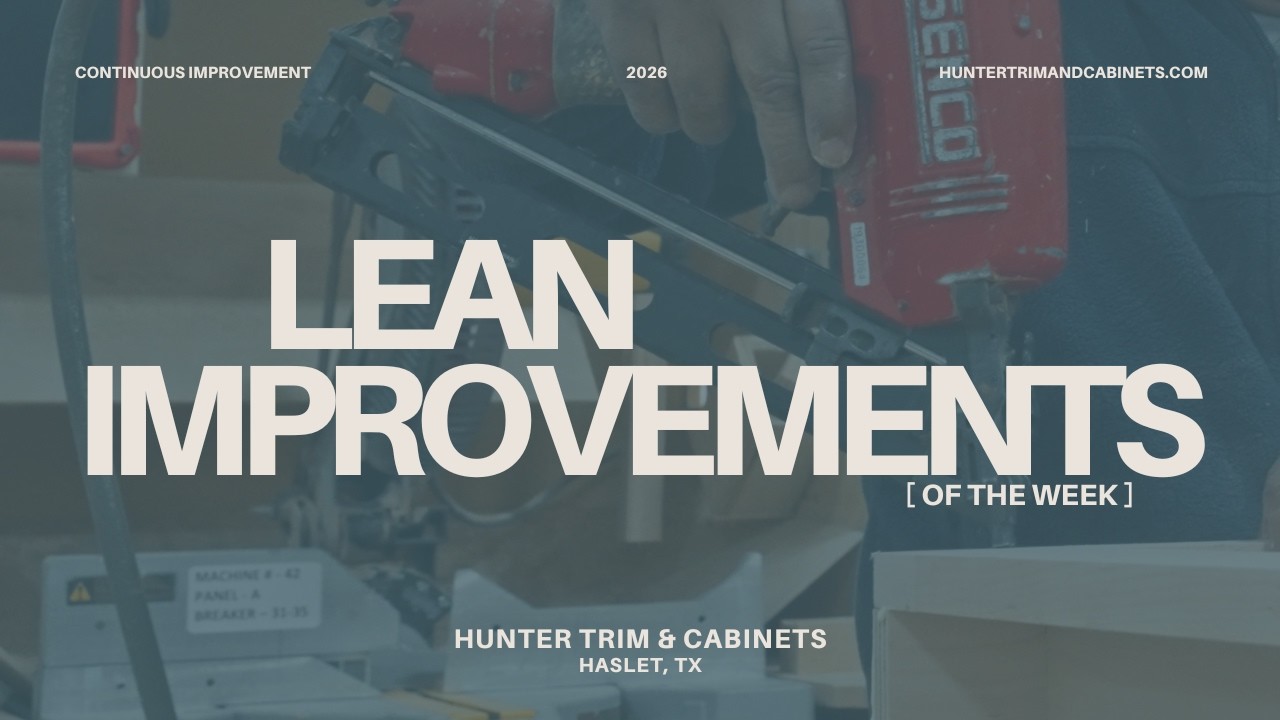 Lean Improvements 2/13/26