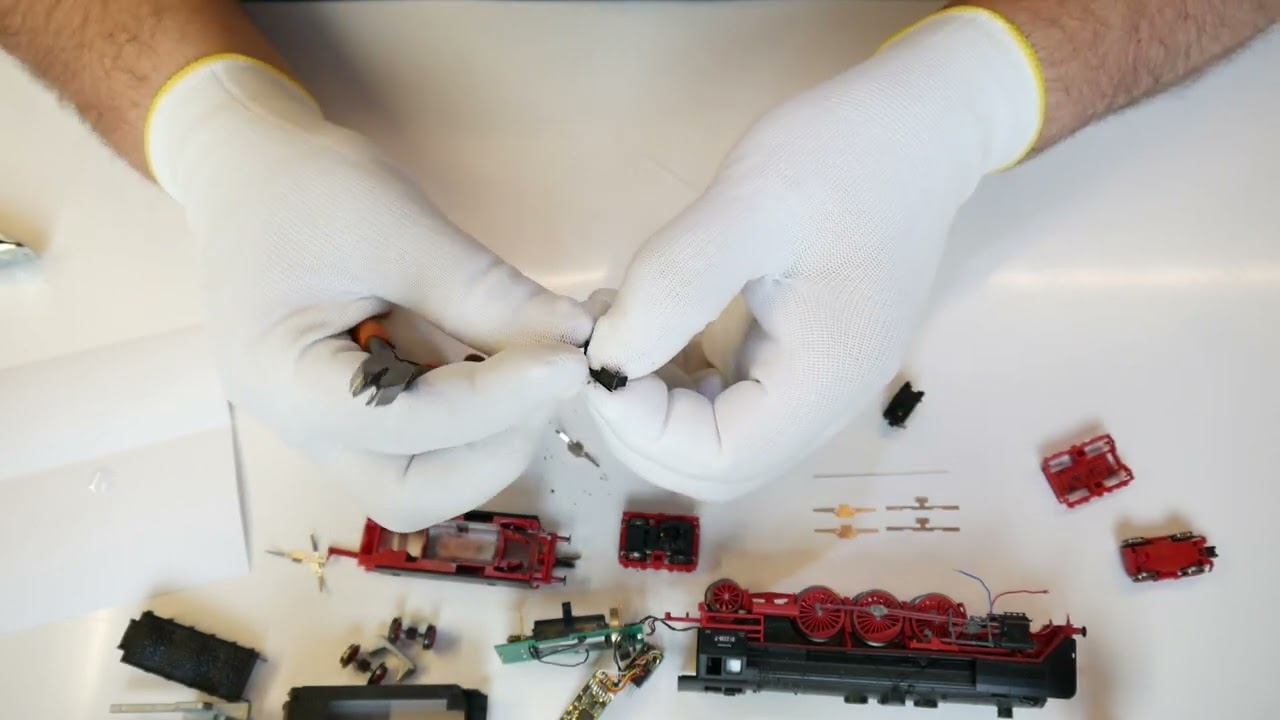 KaModel Kontakten an der TT Tillig BR 01 Einbau (K159)