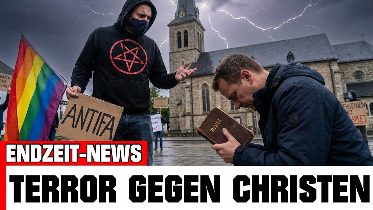 UNGLAUBLICH! Linker Terror gegen Christen: Der Endzeit-Krieg gegen Jesus