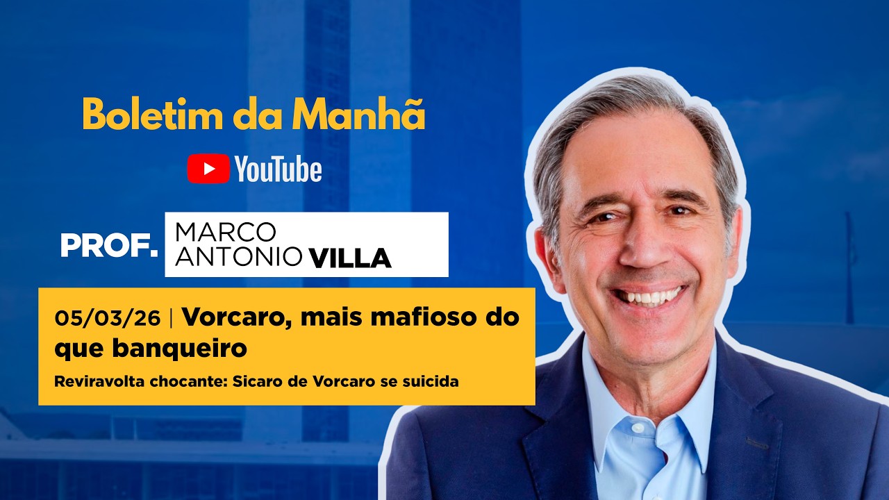 05/03/26 -  Vorcaro, mais mafioso do que banqueiro