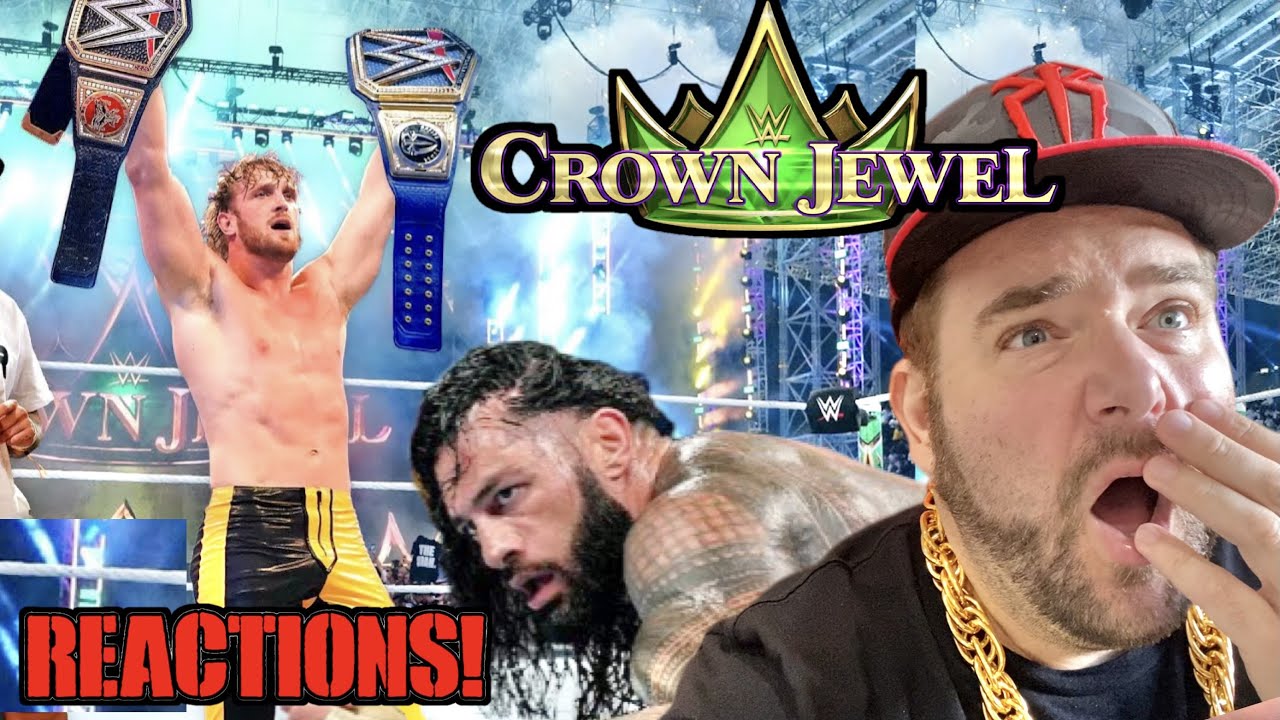 GRIMS WWE CROWN JEWEL REACTIONS - ROMAN CALLED ME OUT!