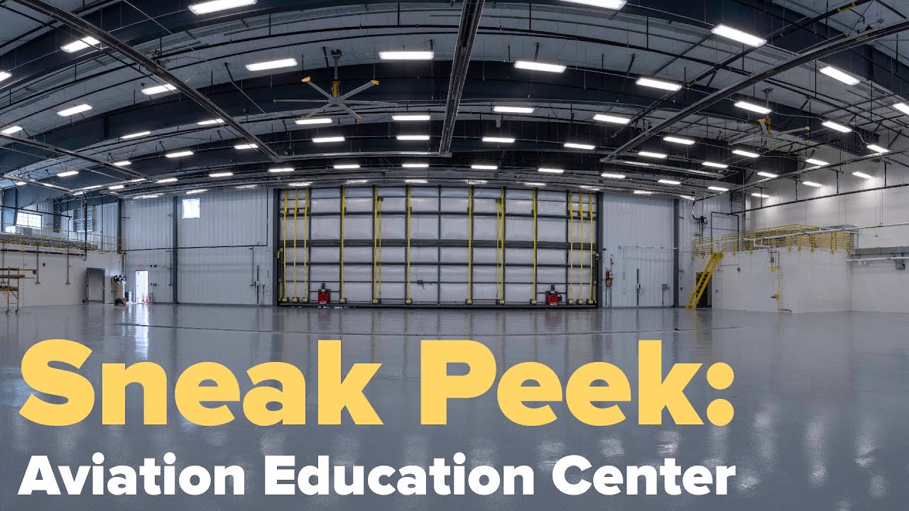 Sneak Peek: The Dutchess Community College Aviation Education Center