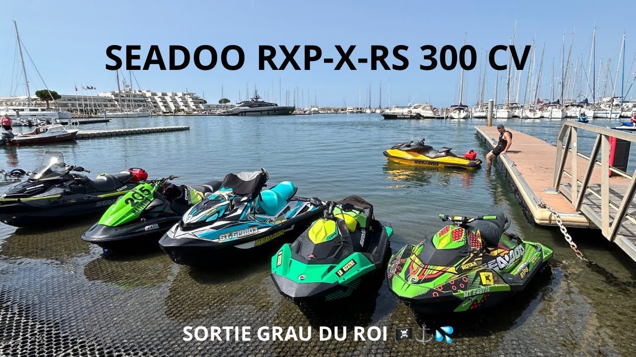 UN JETSKI DE 300 CV ! ESSAIE SEADOO RXP-X-RS 300 ! 🏴‍☠️⚓️💦
