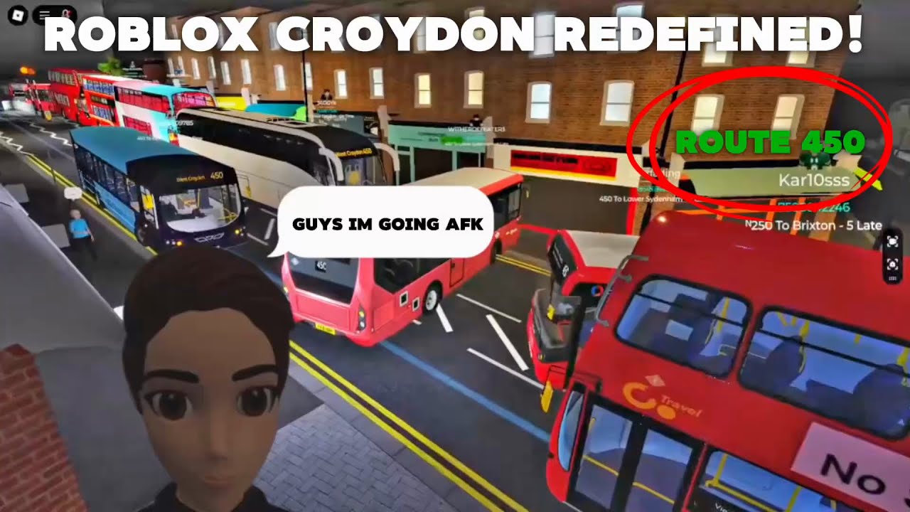 Roblox Croydon HAVOC towards the end of route 450! 