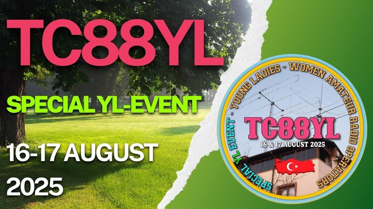 TC88YL - Special YL-Event 16-17 August 2025