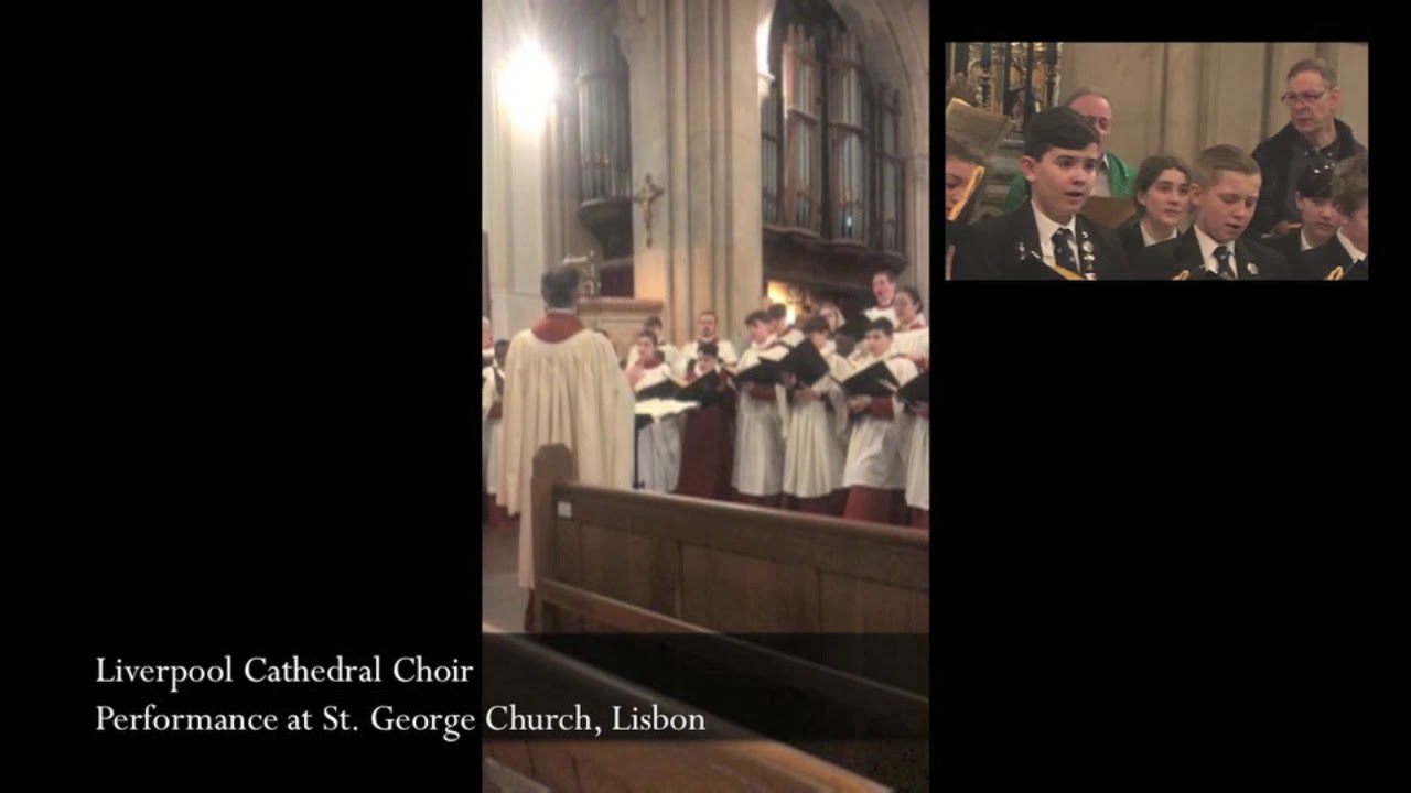 Liverpool Cathedral Choir Lisbon Tour Justorum Animae