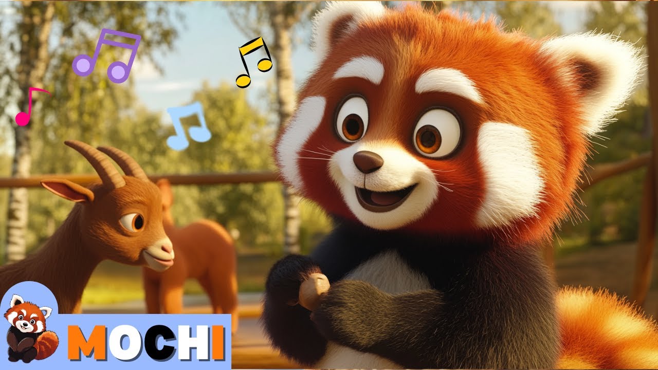 La canción de Mochi va al zoológico de mascotas 🌈 | Canción Infantil | Cuentos | Canción Infantil