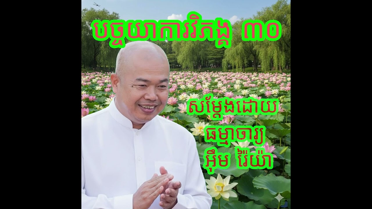 បច្ចយាការវិភង្គ ឬបដិច្ចសមុប្បាទធម៌​ ៣០ #ព្រះធម៍ #ធម៌អប់រំចិត្ត #ធម៌ទេសនា #ធម្មទានអប់រំចិត្ត