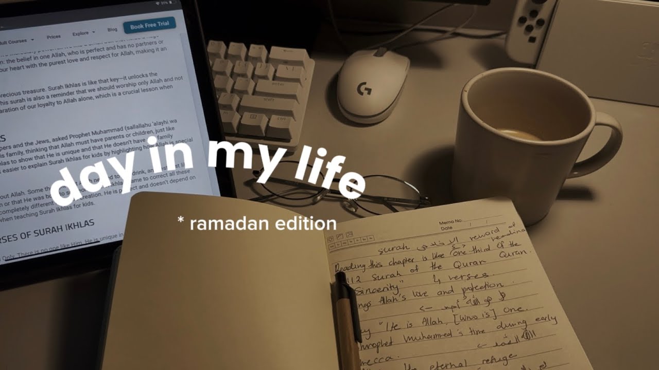 ramadan | day in my life as a *student*