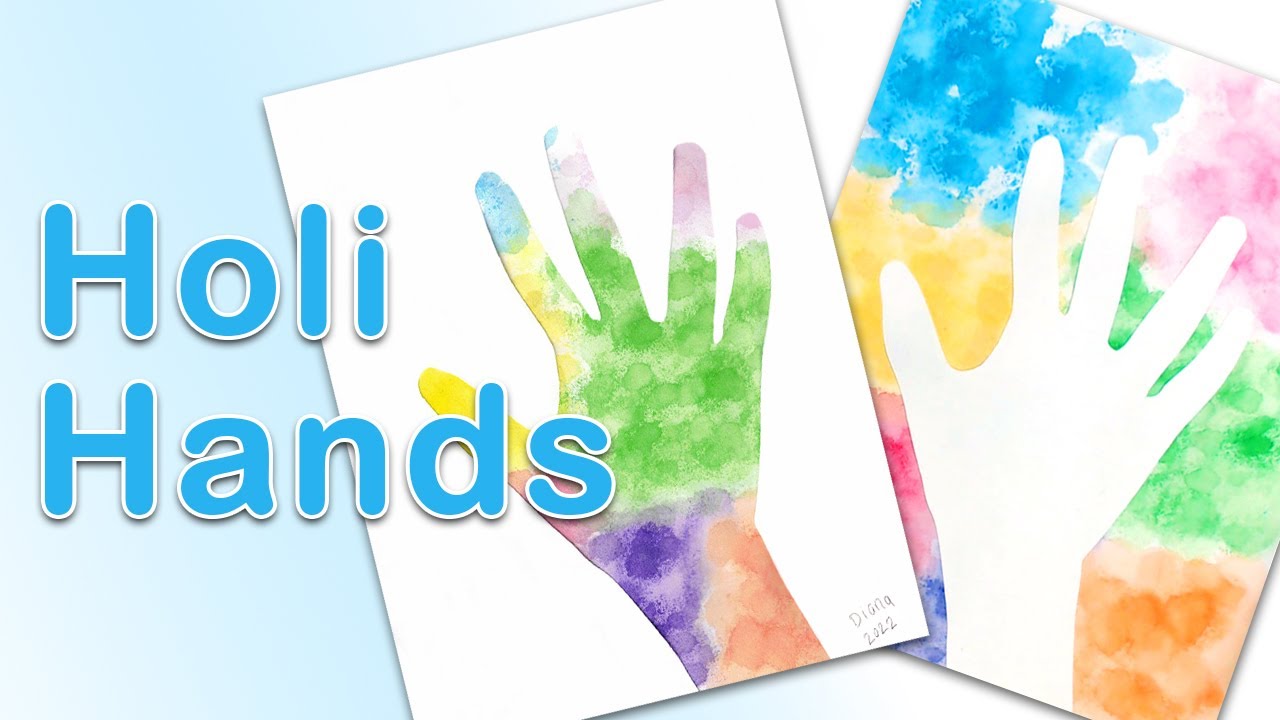 Art Exploration - Holi Hands