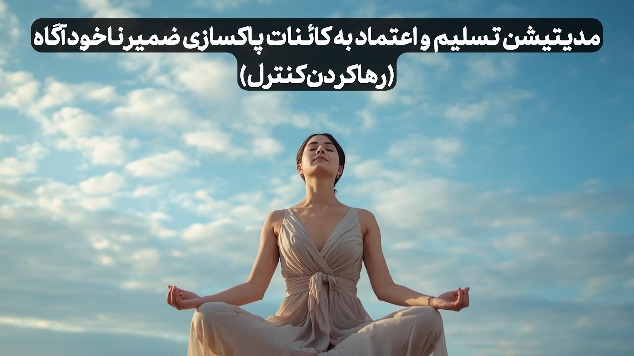 مدیتیشن تسلیم و اعتماد به کائنات پاکسازی ضمیر ناخودآگاه (رها کردن کنترل)