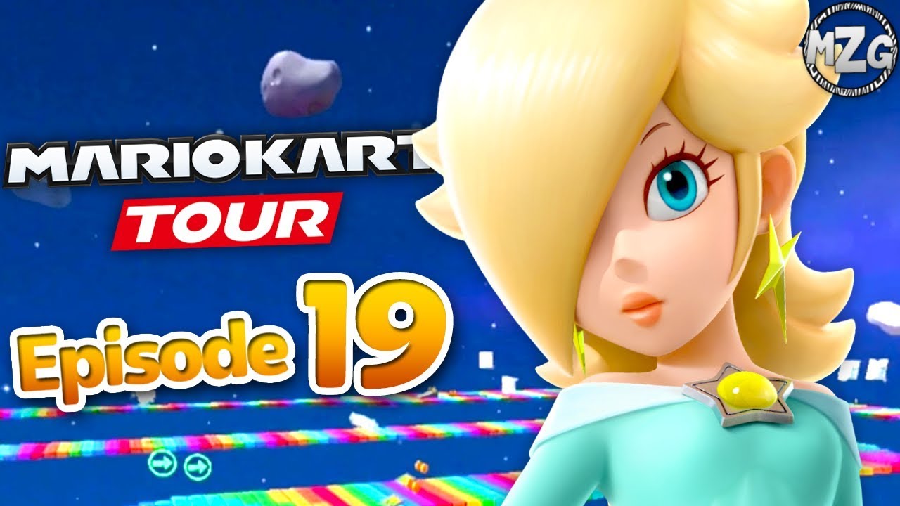 Mario Kart Tour Gameplay Walkthrough Part 19 - Tokyo Tour! Rosalina Cup!