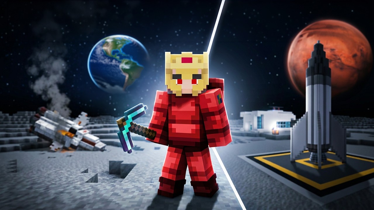 ÜBERLEBE ich den MOND in Minecraft?!