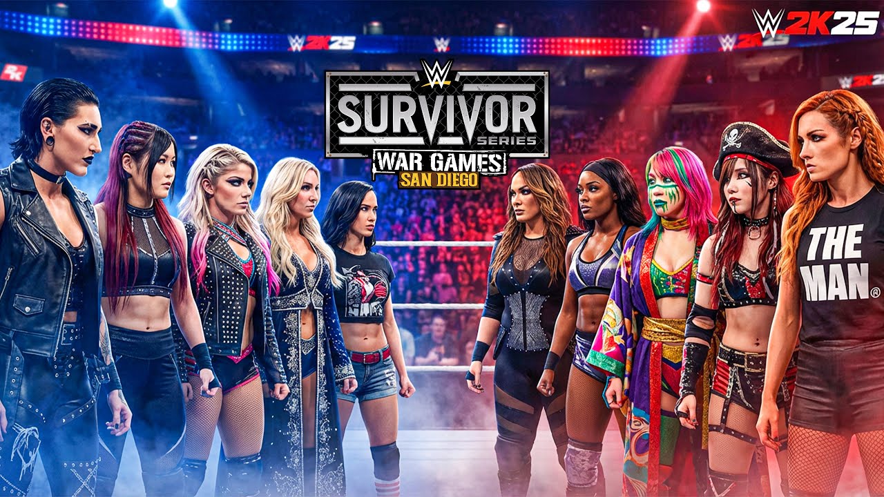 Rhea Ripley, AJ Lee & Charlotte UNITE! WarGames 2025 Goes INSANE | Survivor Series Women War Games!