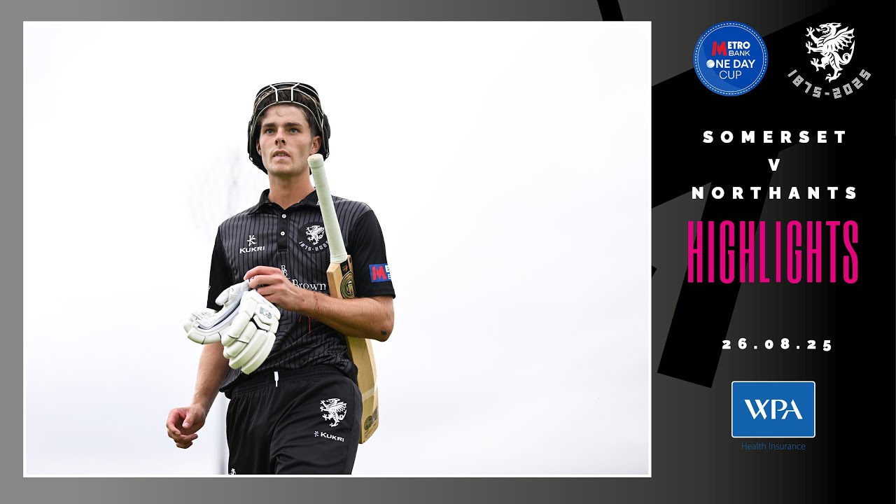 HIGHLIGHTS: Archie Vaughan hits maiden Somerset hundred!