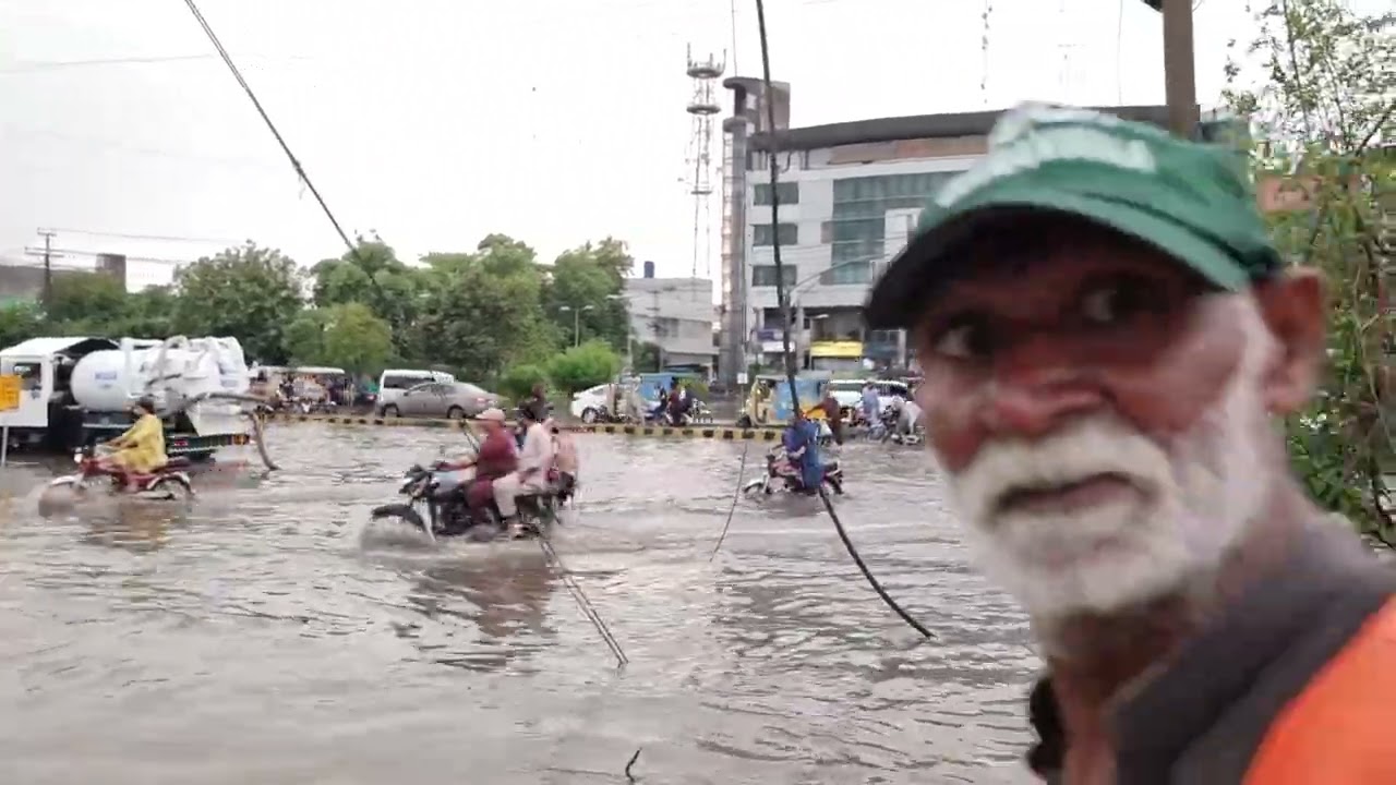 Barish nay gujranwala g.t road ka naqsha badal dia