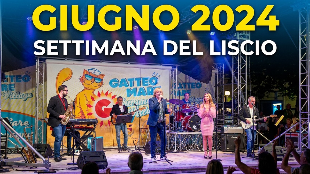 SETTIMANA DEL LISCIO GIUGNO 2024 - GATTEO MARE (4K)