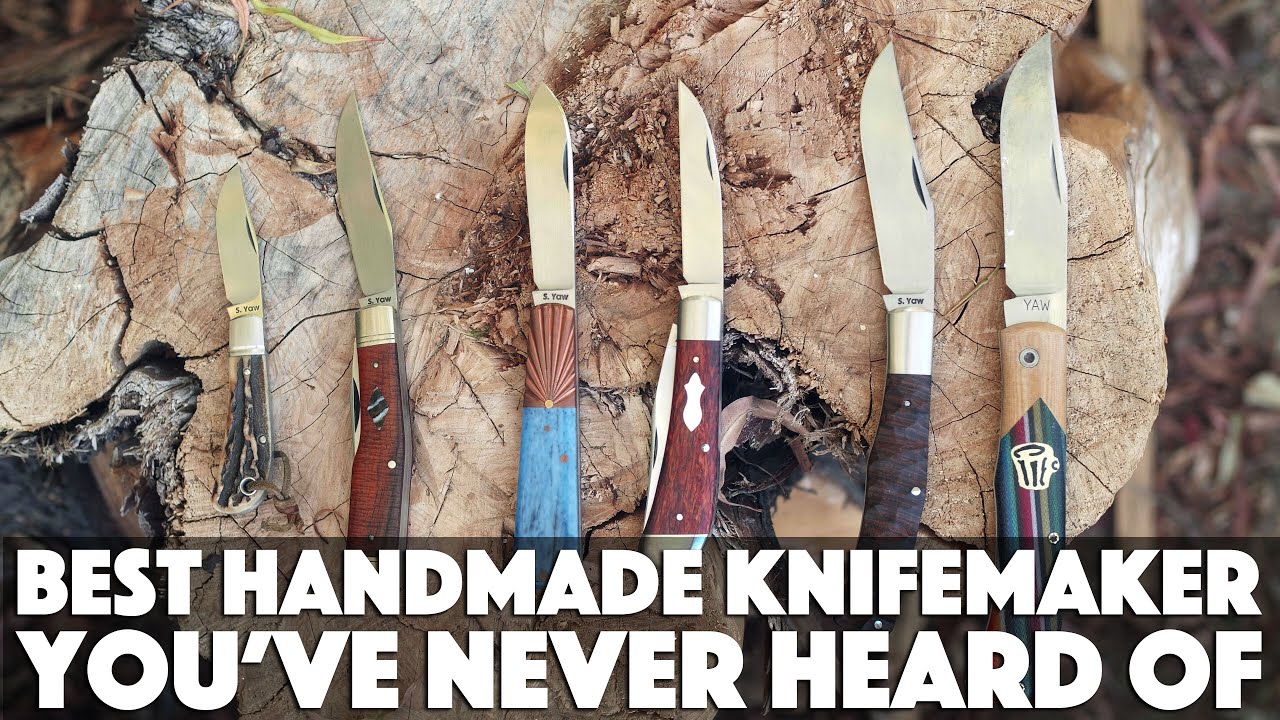 The Best Handmade Traditional Pocket Knife Maker You've Never Heard Of.  Sean Yaw
