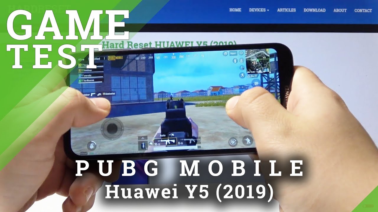 Huawei Y5 (2019) PubG Mobile Gameplay - Game FPS Test / Settings Checkup