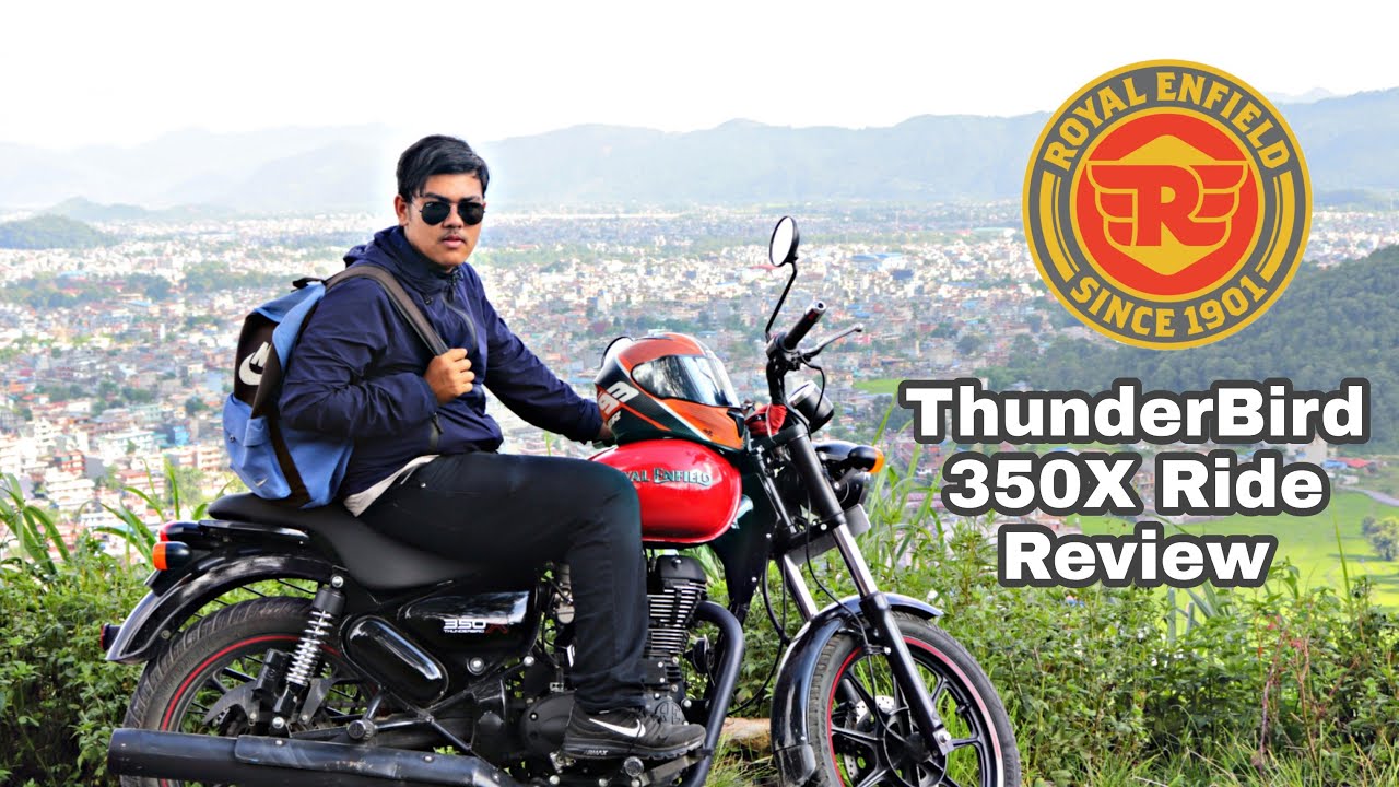 RoyalEnfield Thunderbird 350X Ride Review| Ride To Sarangkot  | AKRvlogs | Nepal